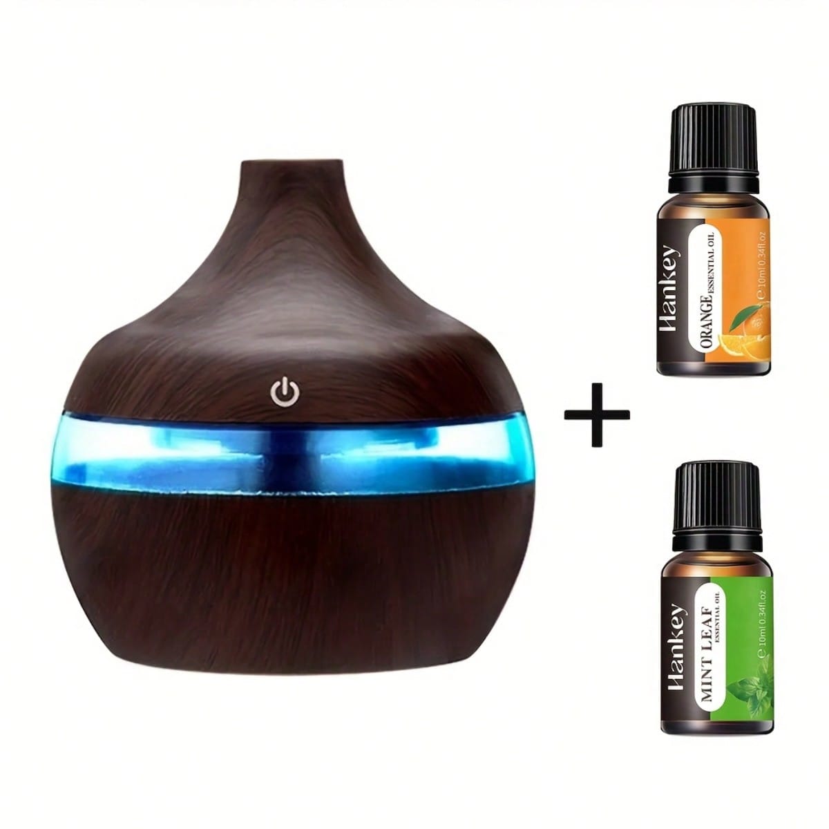 Home Office Studio - 2-In-1 Wood Air Humidifier & Aroma