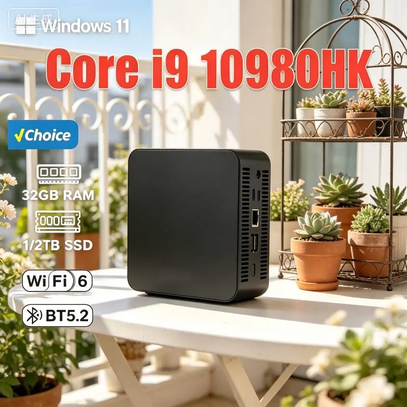 Home Office Windows 11 - 2026 High-end Office Home Mini PC