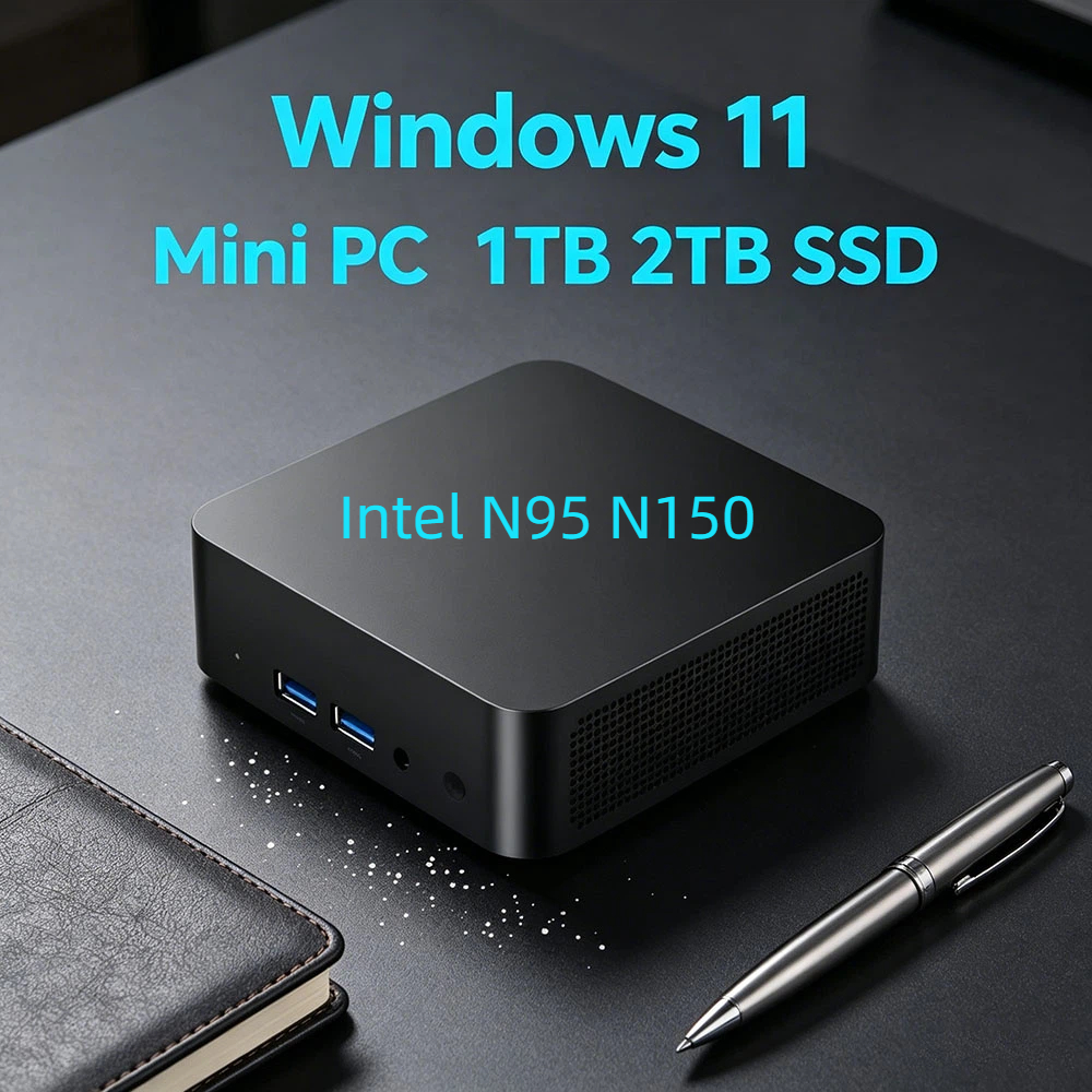 Home Office Windows 11 - Portable Mini PC Intel N95 N150