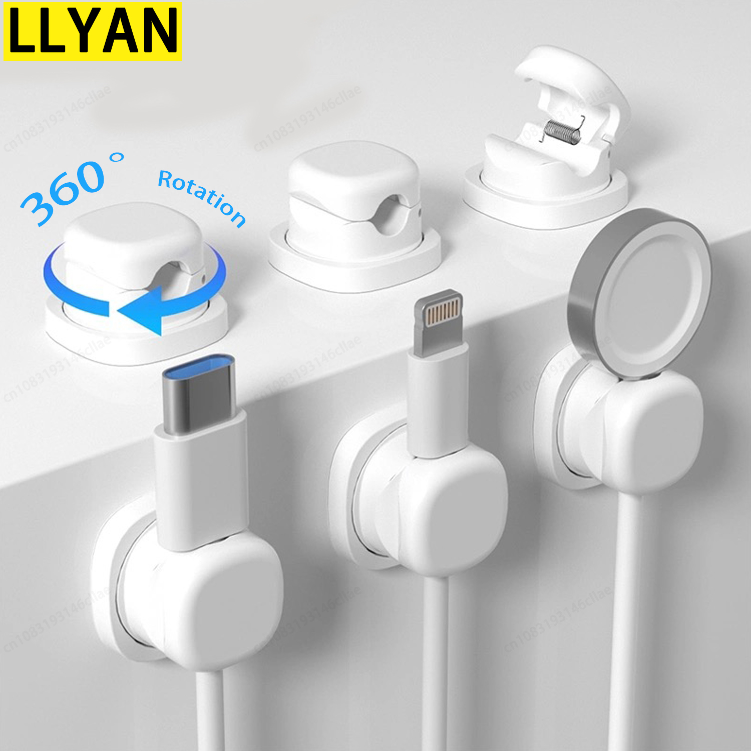 Home Office Organization - adhesive cable organizer Cable Clip Cable
