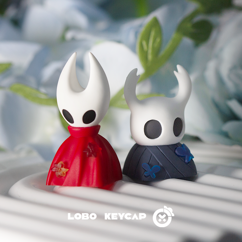 Keyboard Tray Under Desk - Hollow Knight Keycap Single Transparent Kawaii