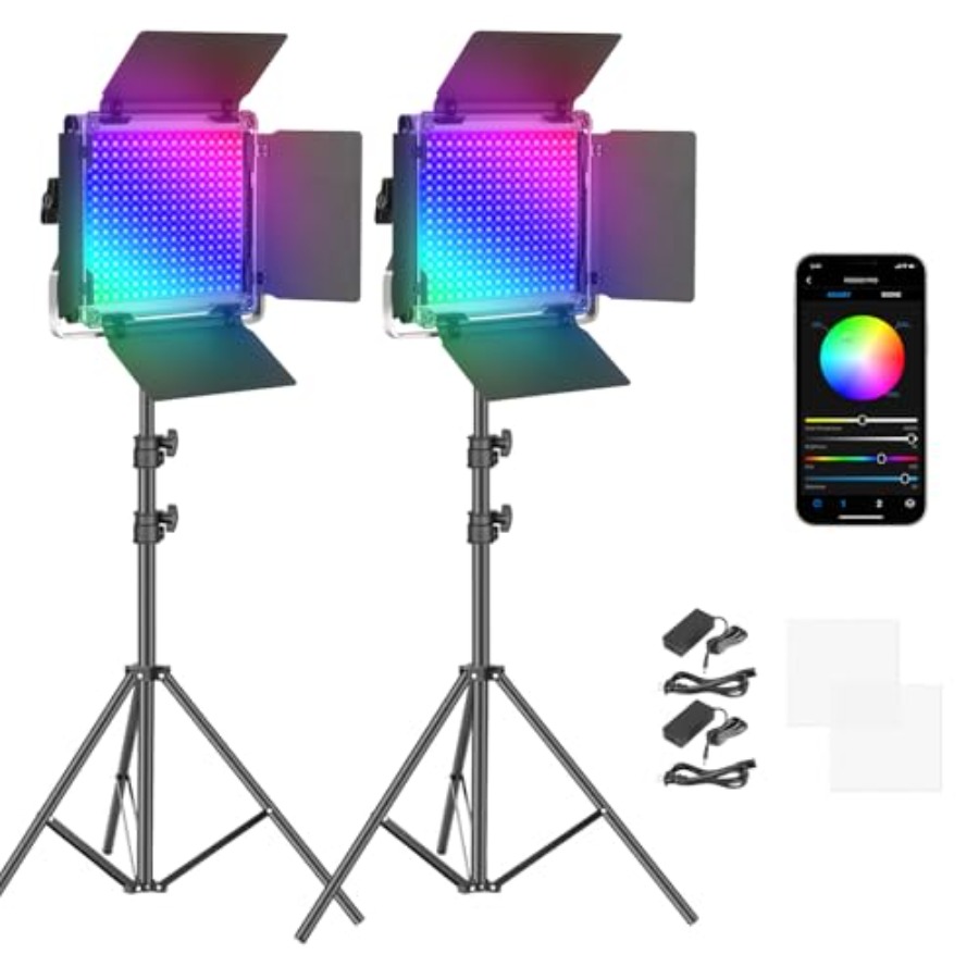 Zoom Lighting Kit - 2 Pack 660 PRO RGB LED