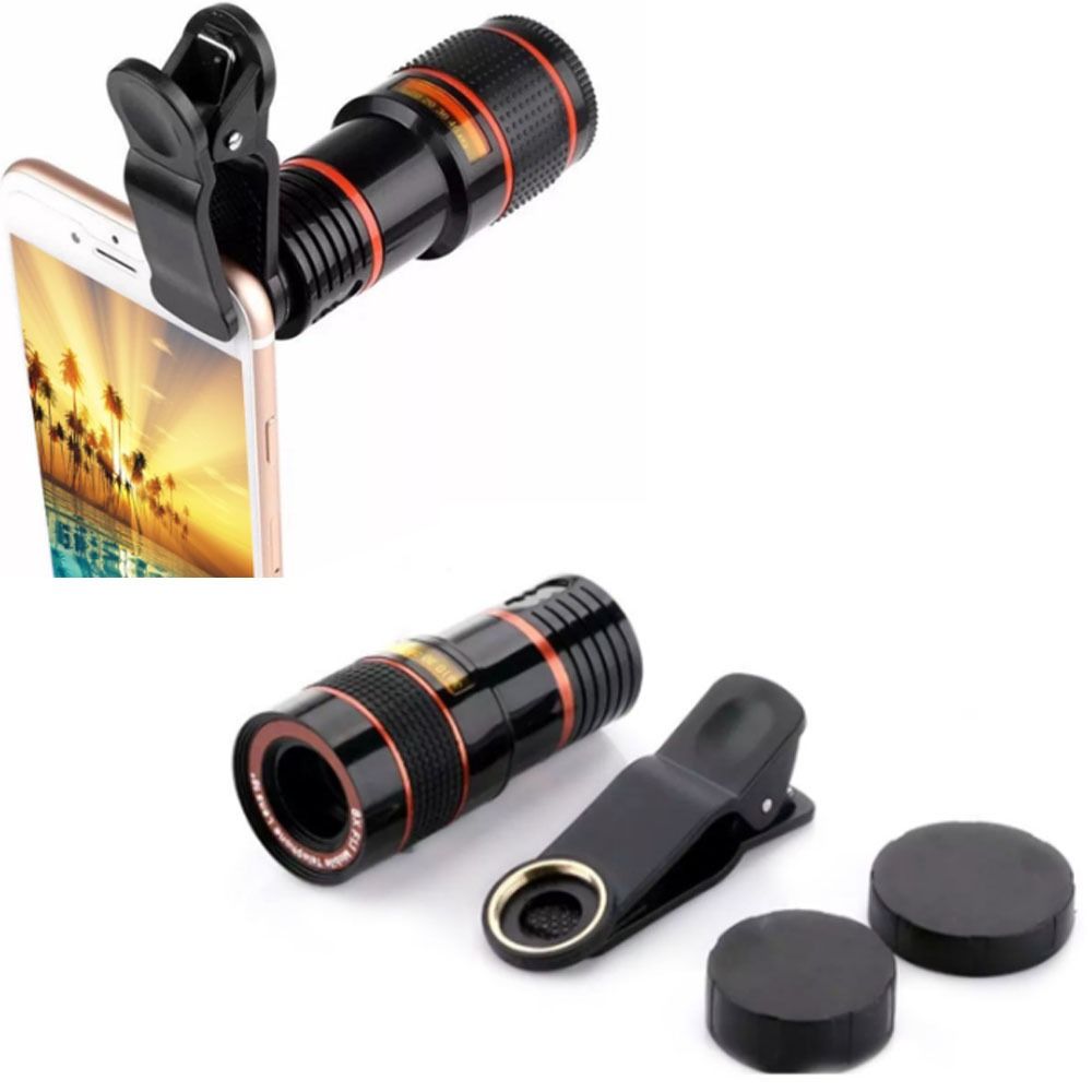 Zoom Lighting Kit - Durable 8X Zoom Camera Lens Kit