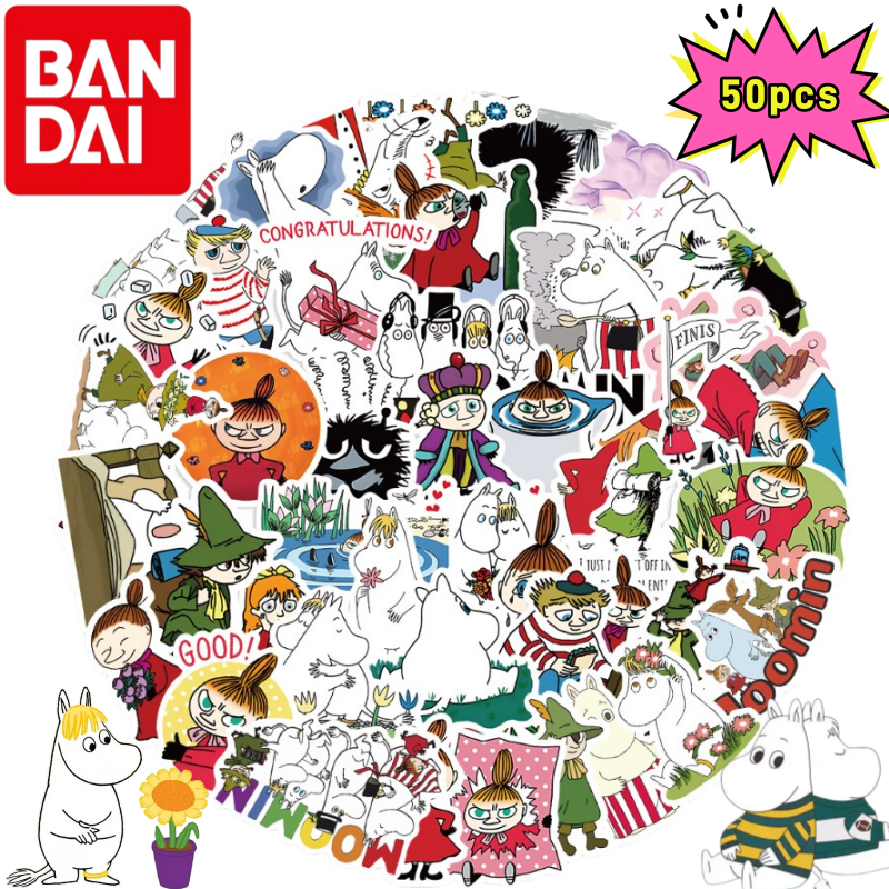 Home Office Kit - New Moomin Valley 50PCS Sticker High