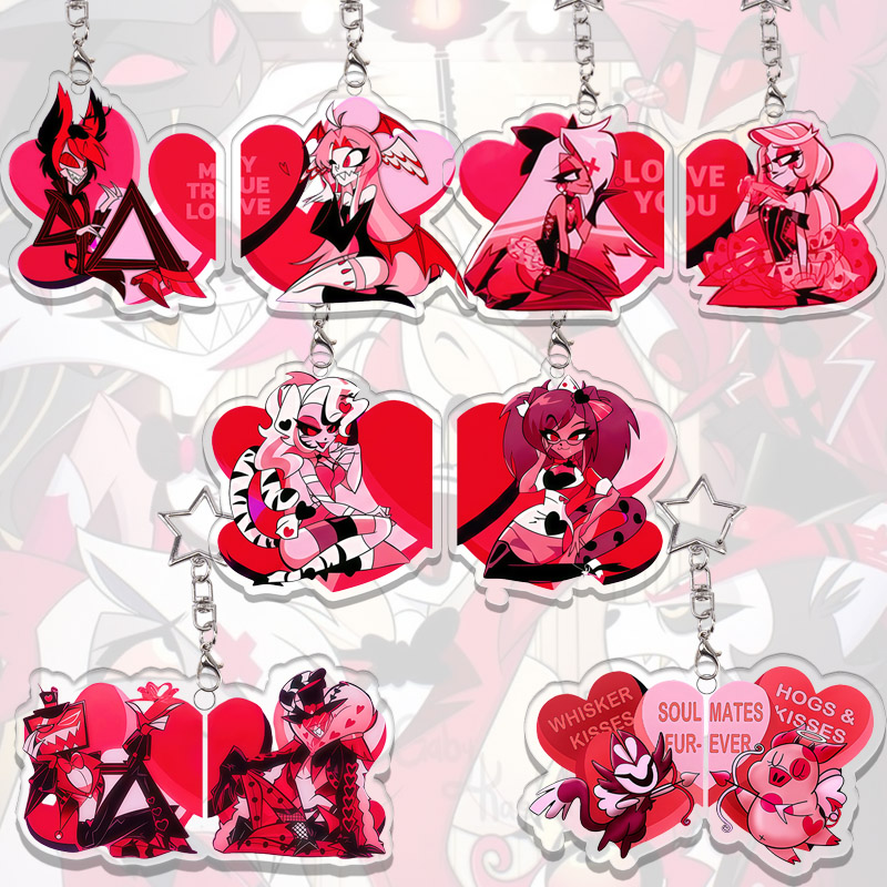 Hazbin Hotel Acrylic Keychain  – Home Office Kit recenzja i cena