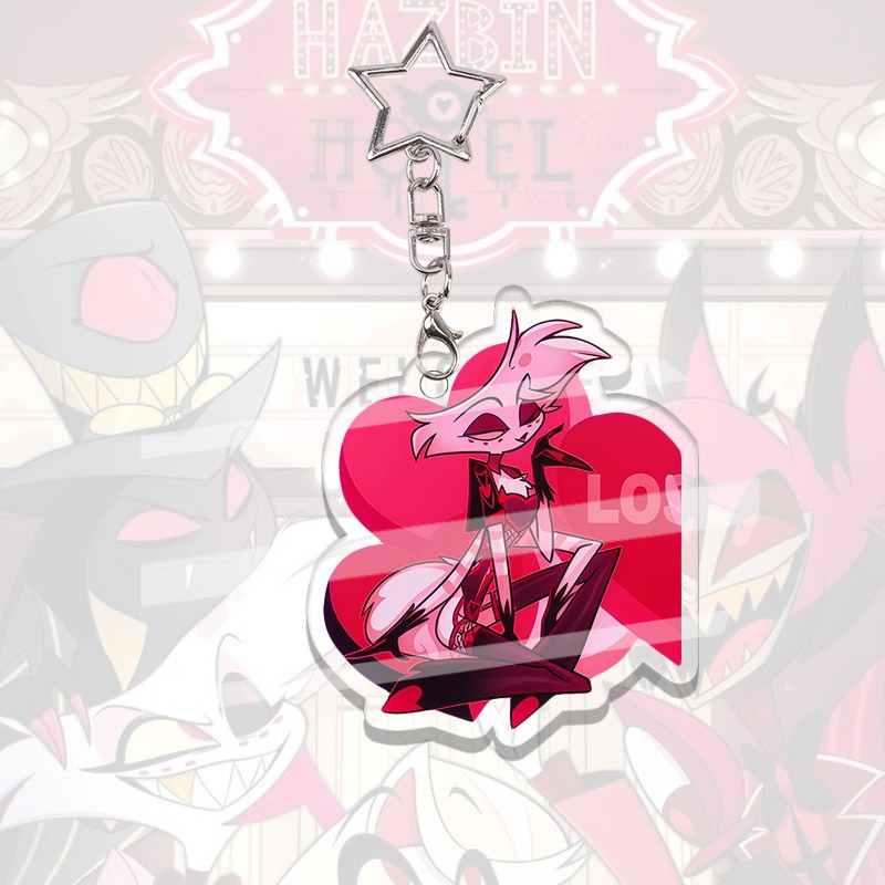 Hazbin Hotel Acrylic Keychain  – Home Office Kit recenzja i cena