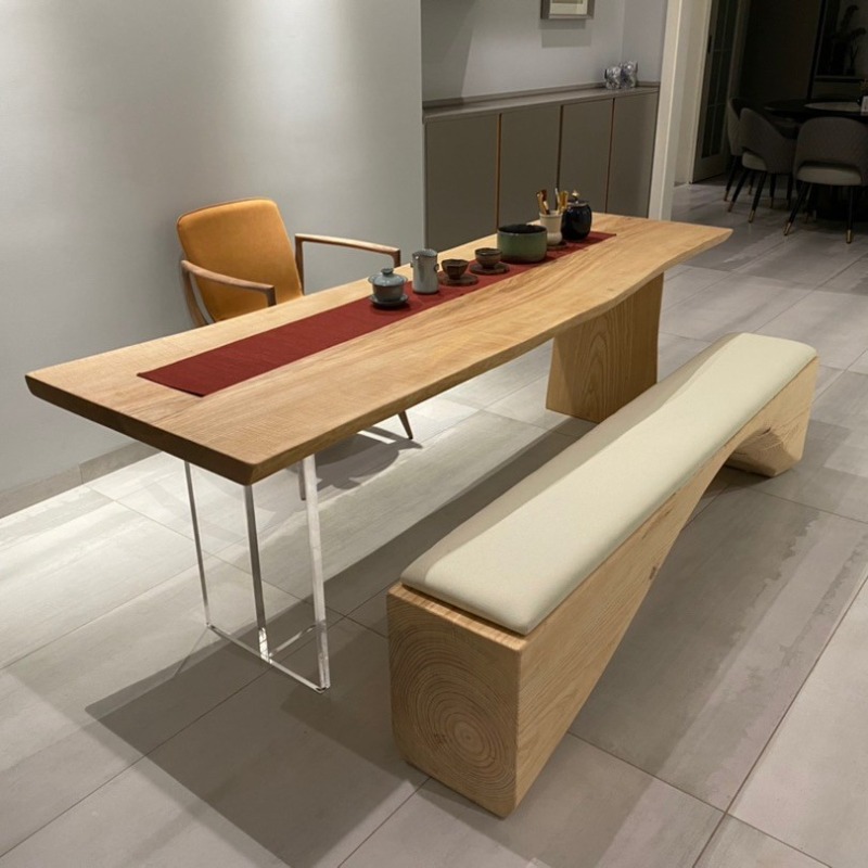 Nordic Solid Wood Acrylic Floa – Home Office Studio recenzja i cena