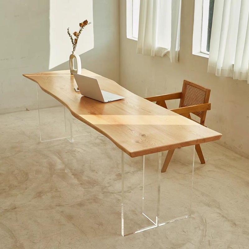 Nordic Solid Wood Acrylic Floa – Home Office Studio recenzja i cena