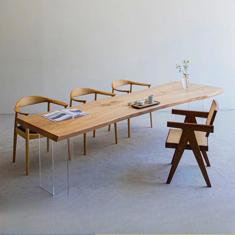 Nordic Solid Wood Acrylic Floa – Home Office Studio recenzja i cena