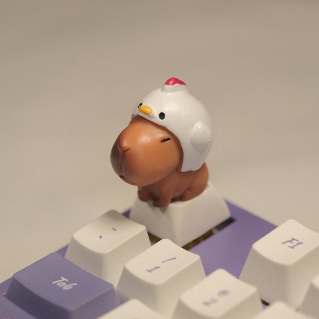Cute Capybara Keycaps XDA Prof – Keyboard Tray Under Desk recenzja i cena