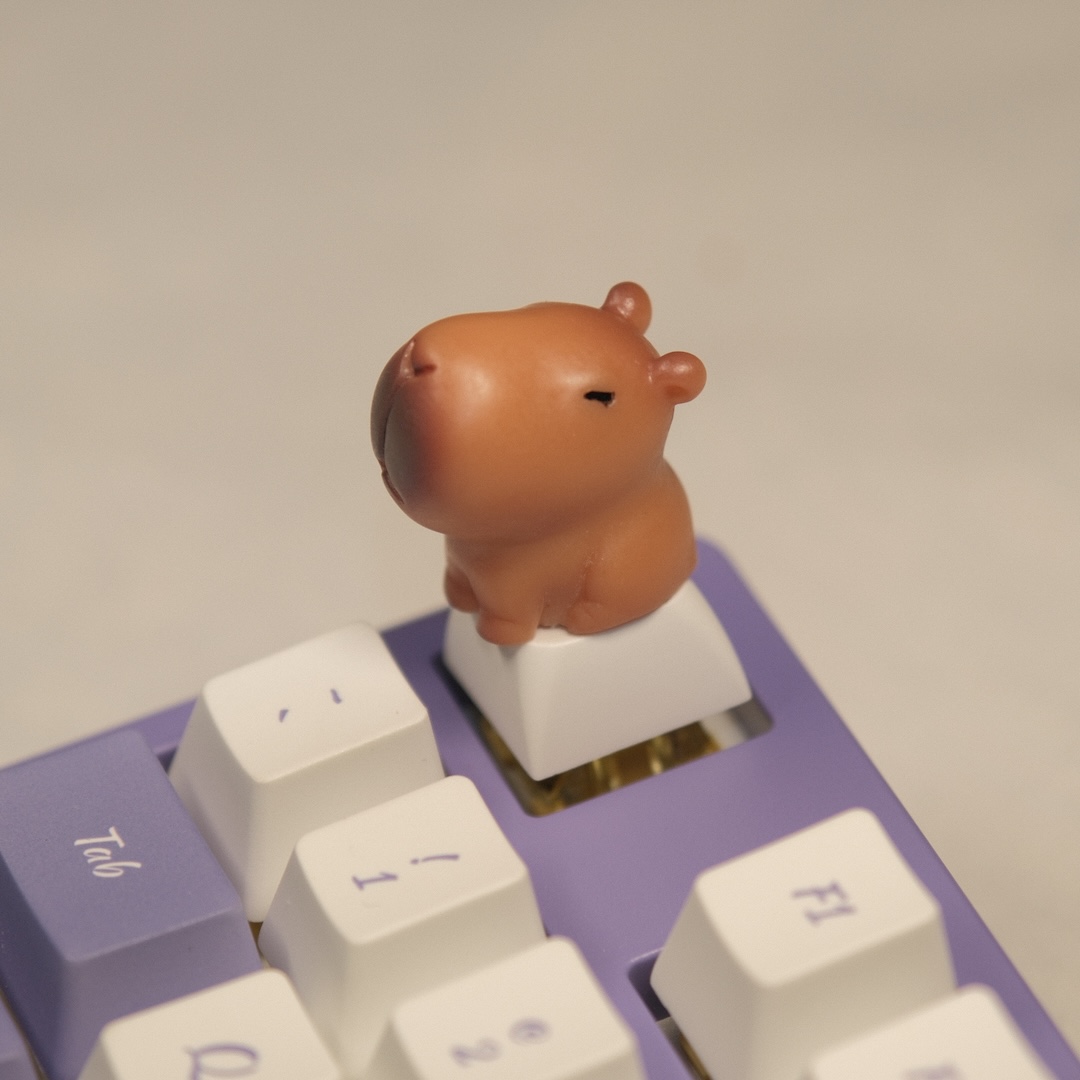 Cute Capybara Keycaps XDA Prof – Keyboard Tray Under Desk recenzja i cena