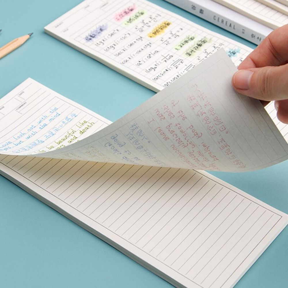 Simple Non-sticky Long Notepad – Sticky Note Dispenser recenzja i cena