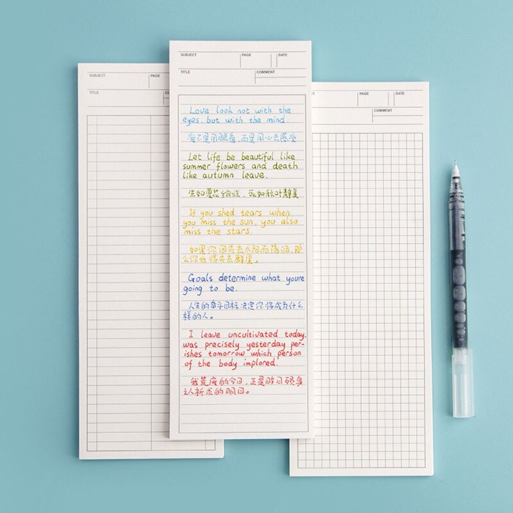 Simple Non-sticky Long Notepad – Sticky Note Dispenser recenzja i cena