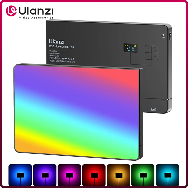 Ulanzi LT003 RGB Video Light F – Zoom Lighting Kit recenzja i cena