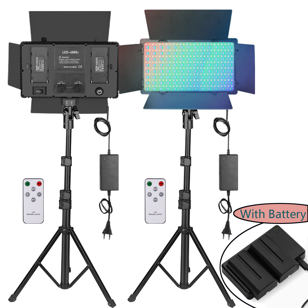 U800 RGB Photo Light LED Photo – Zoom Lighting Kit recenzja i cena