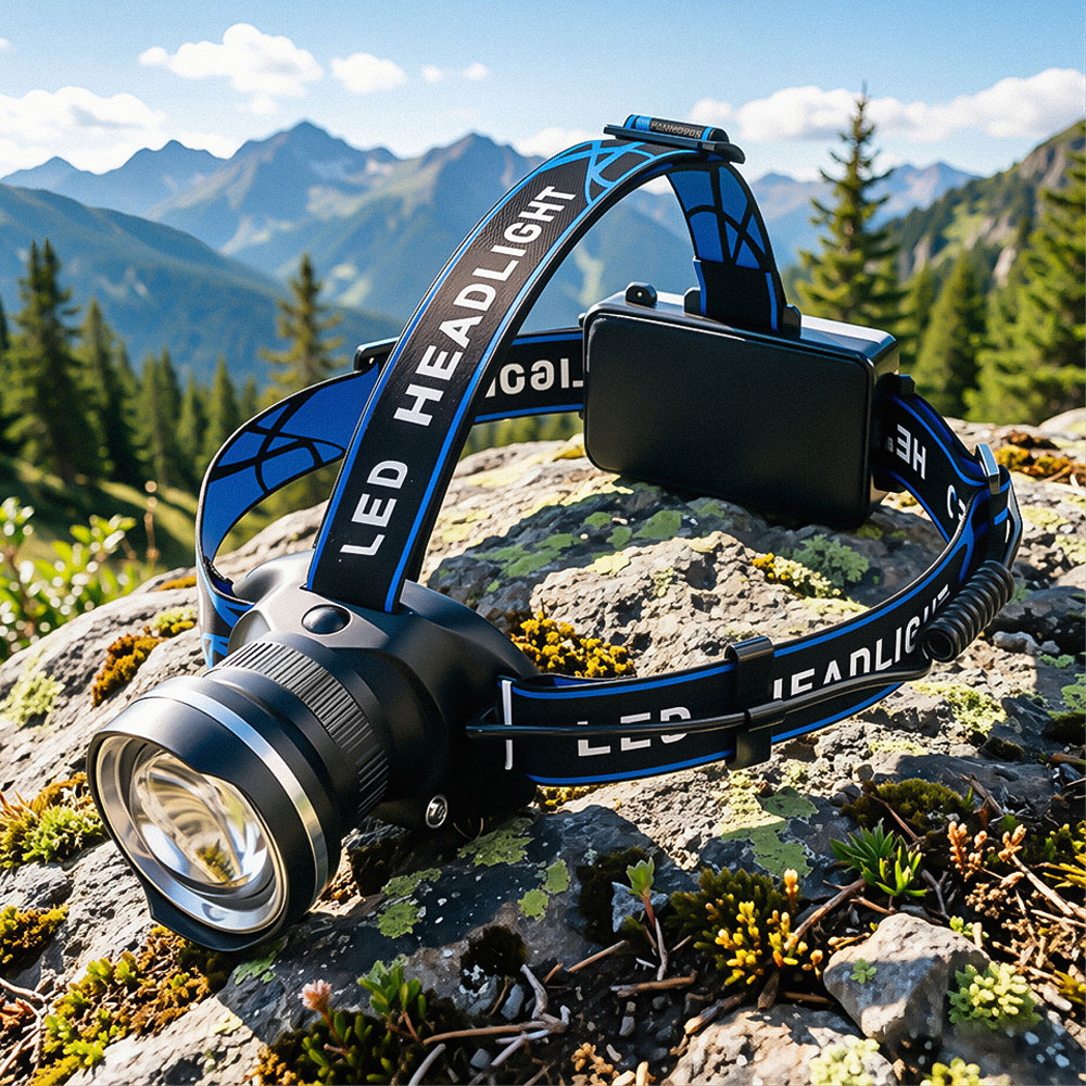 LED Aluminum Alloy Headlamp 4- – Zoom Lighting Kit recenzja i cena