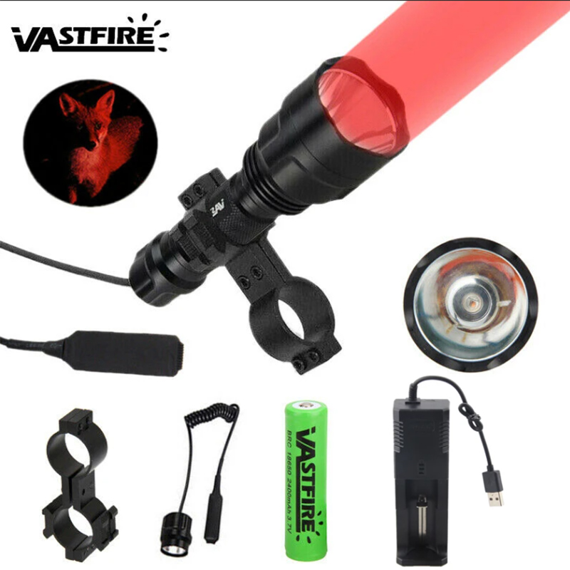 LED Tactical Hunting Flashligh – Zoom Lighting Kit recenzja i cena