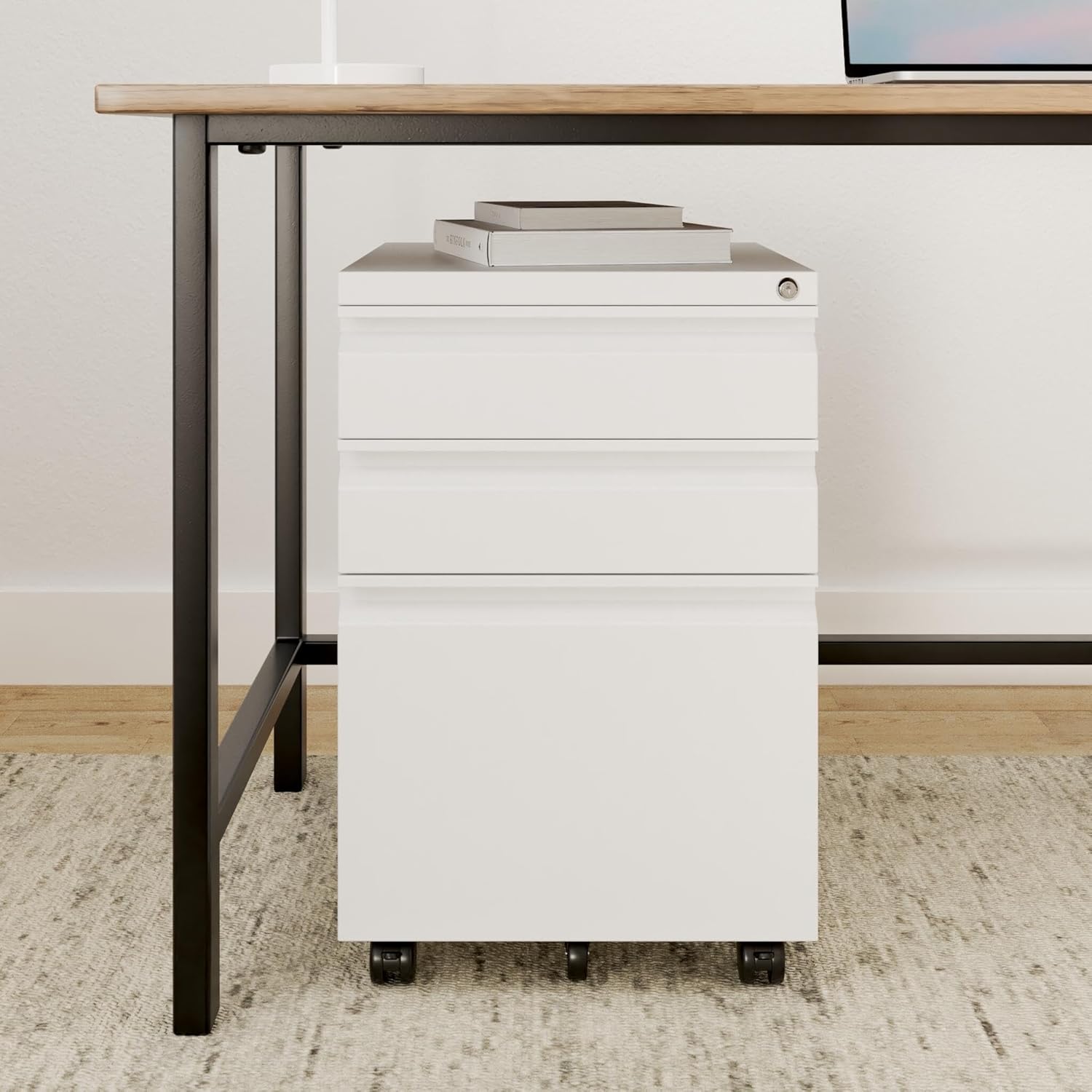 3 Drawer File Cabinet with Loc – Drawer Pedestal Cabinet recenzja i cena