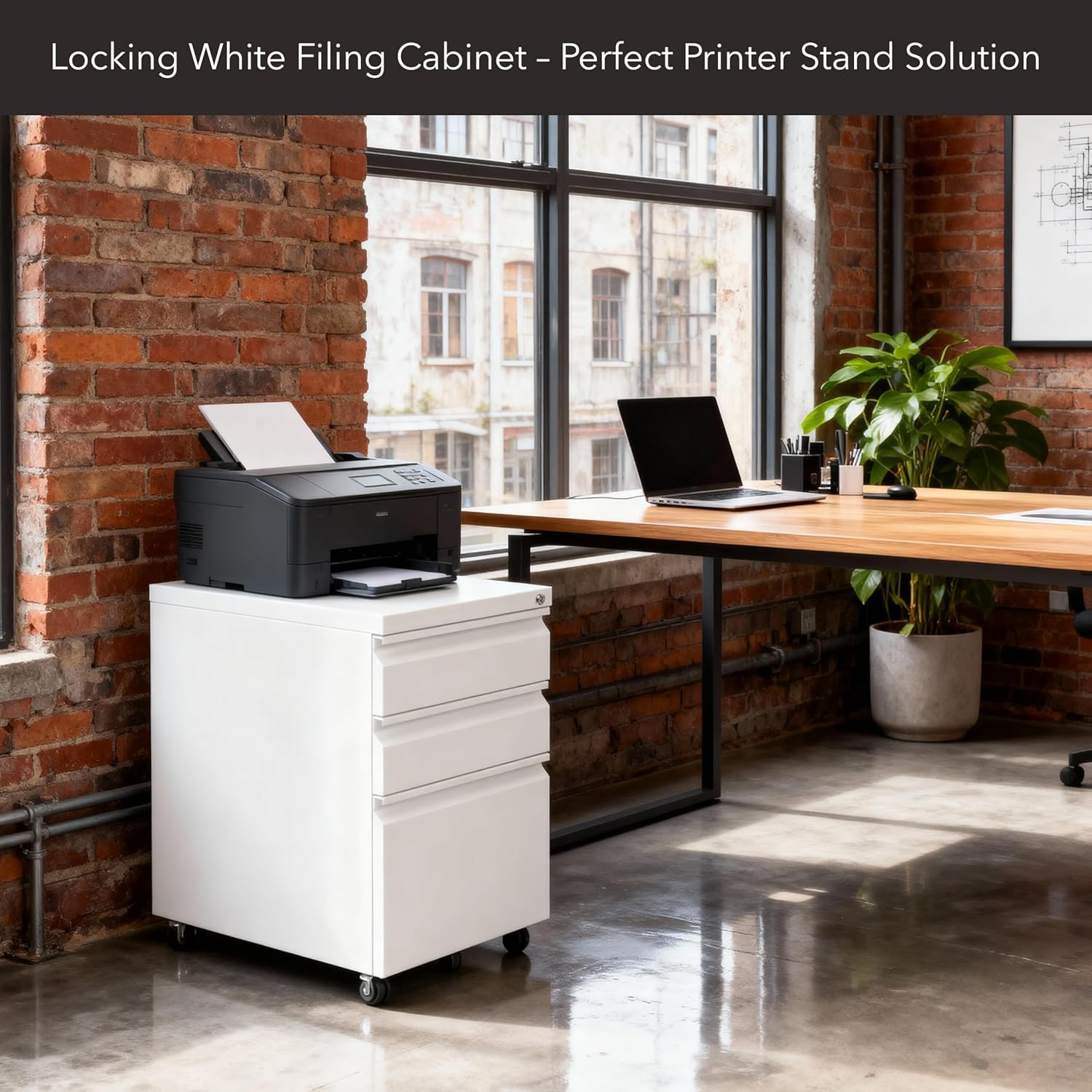 3 Drawer File Cabinet with Loc – Drawer Pedestal Cabinet recenzja i cena