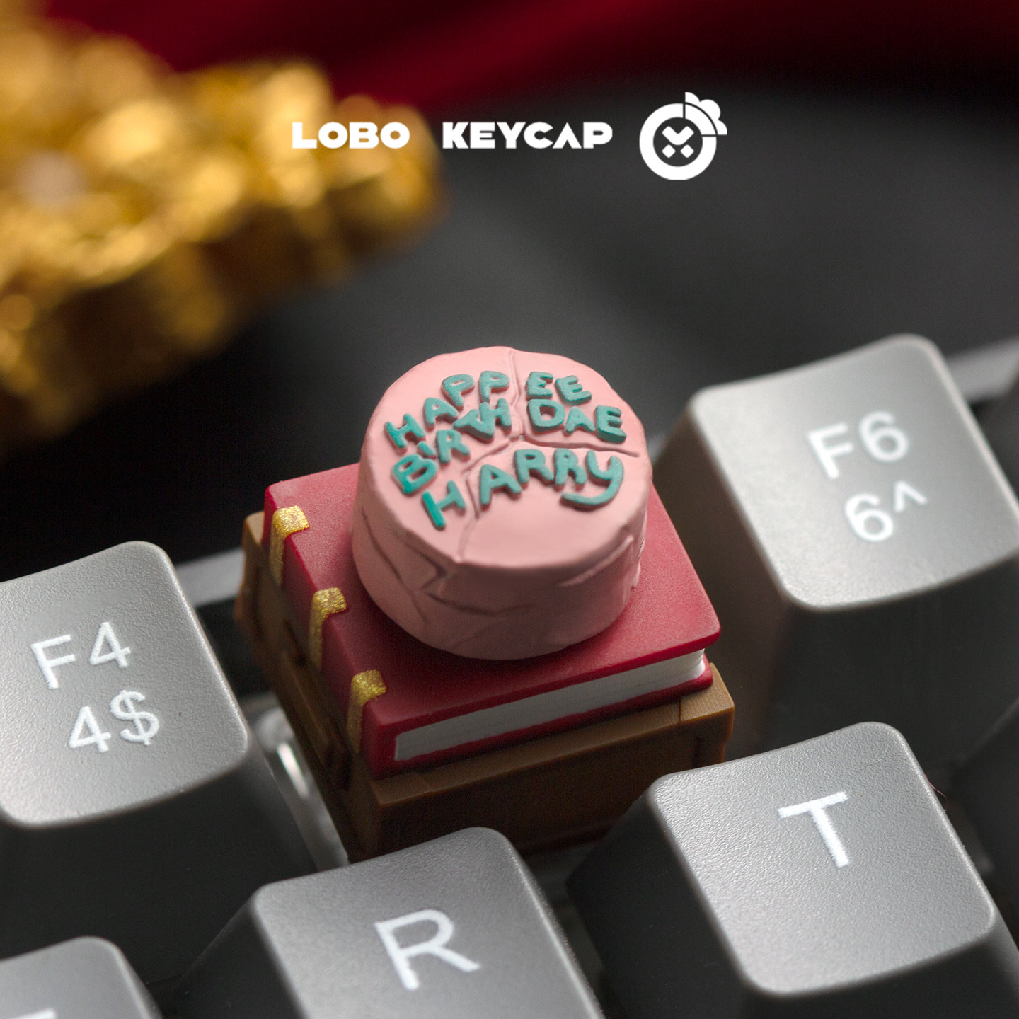Cake Keycap Anime Harry Cake P – Keyboard Tray Under Desk recenzja i cena