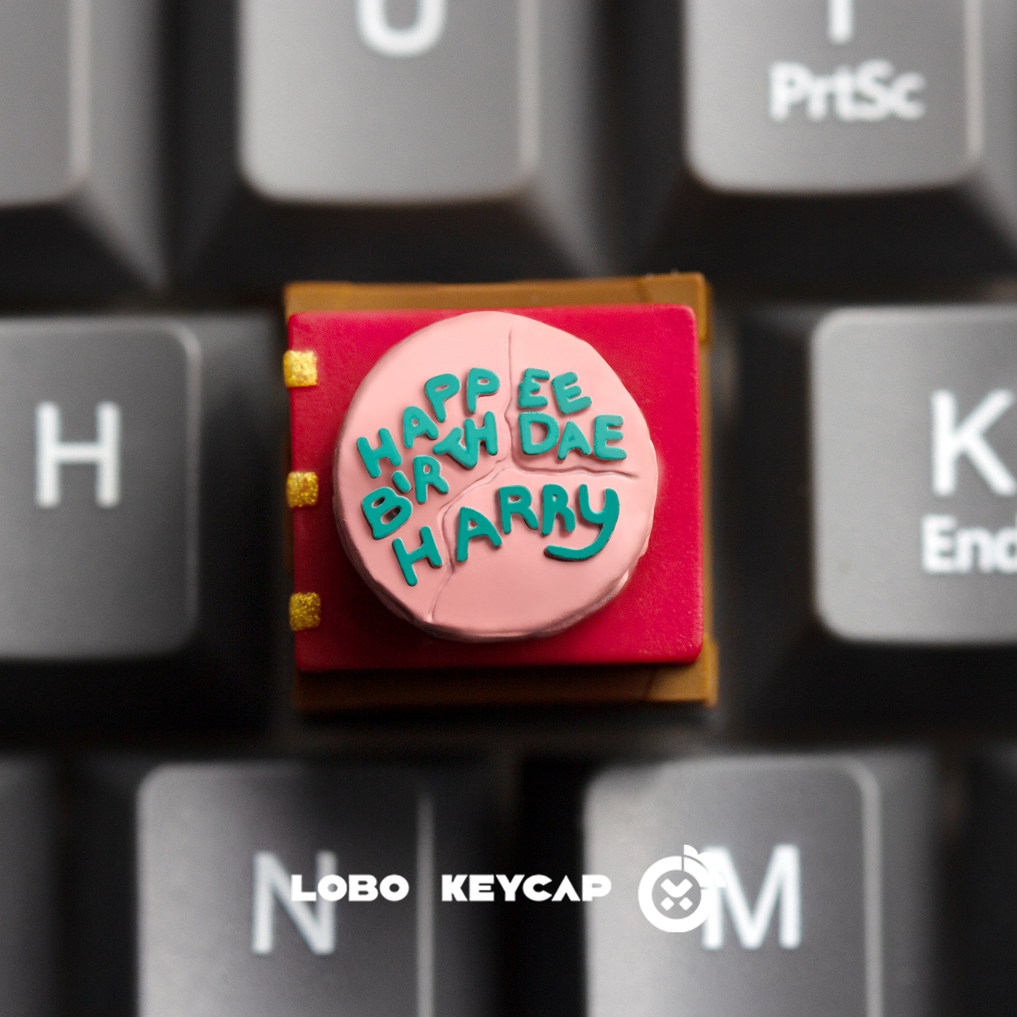 Cake Keycap Anime Harry Cake P – Keyboard Tray Under Desk recenzja i cena