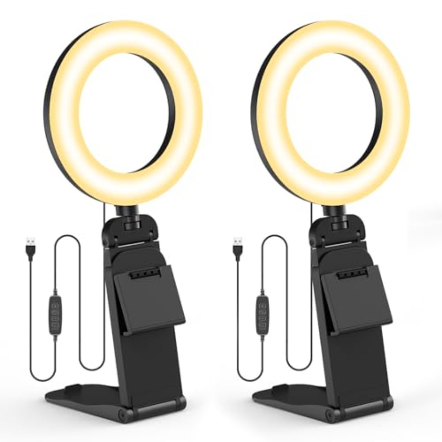 2Packs-Ring Light for Computer – Zoom Lighting Kit recenzja i cena