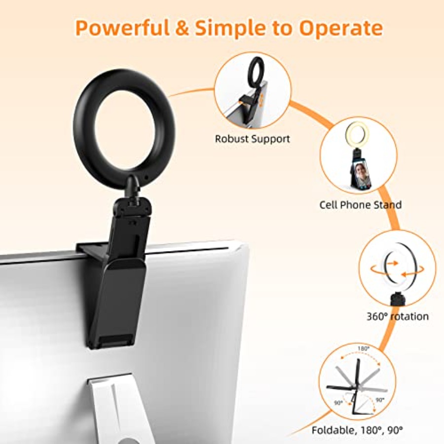 2Packs-Ring Light for Computer – Zoom Lighting Kit recenzja i cena
