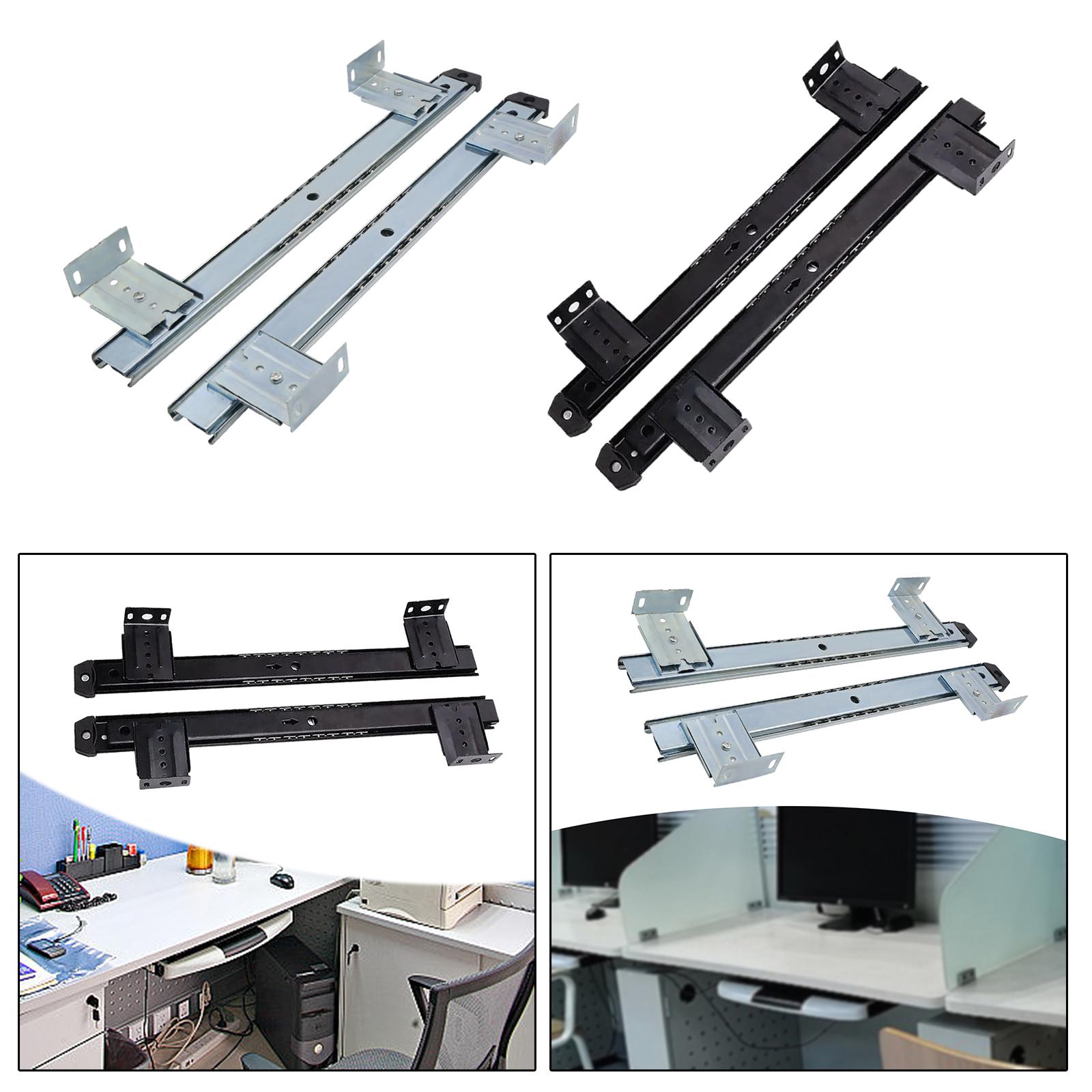 -Drawer Tray Slide Rail, Tray  – Keyboard Tray Under Desk recenzja i cena