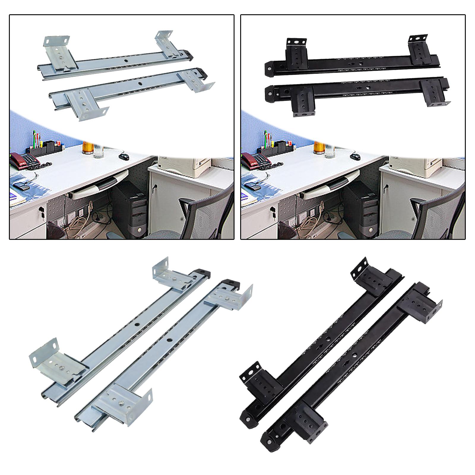 -Drawer Tray Slide Rail, Tray  – Keyboard Tray Under Desk recenzja i cena