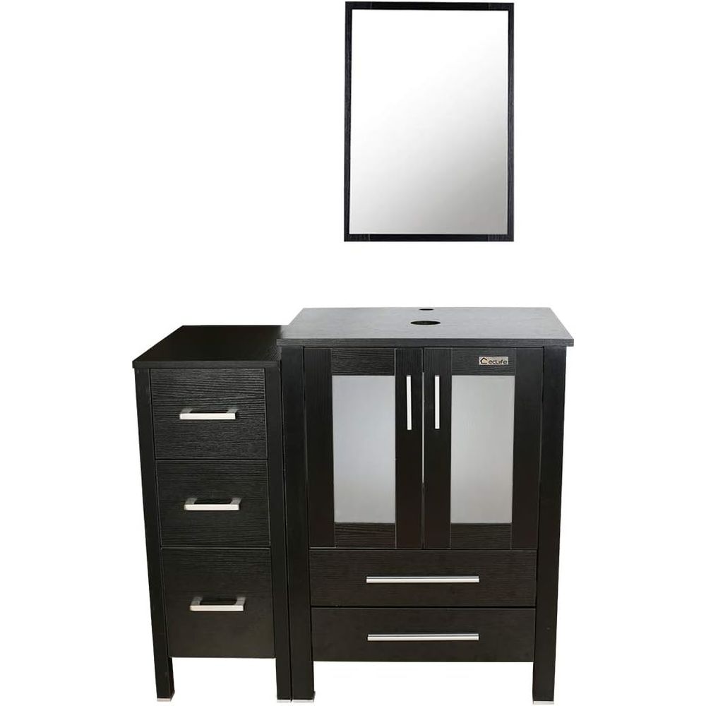 36 Deep Pedestal Bathroom Vani – Drawer Pedestal Cabinet recenzja i cena