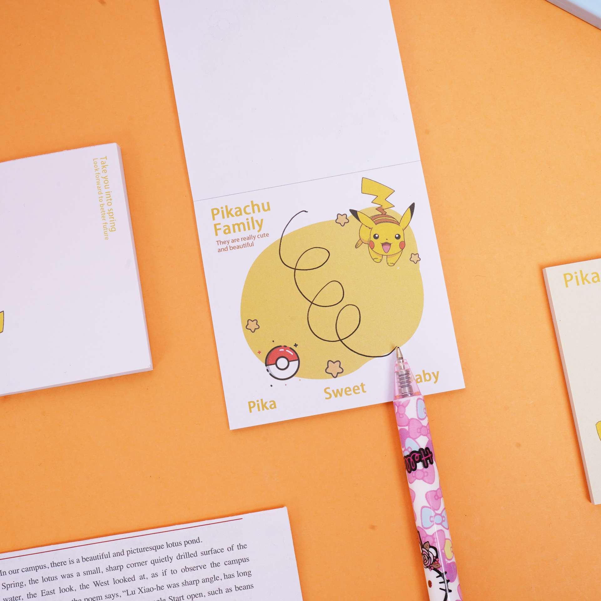 Cute Pikachu Ins Simple Sticky – Sticky Note Dispenser recenzja i cena