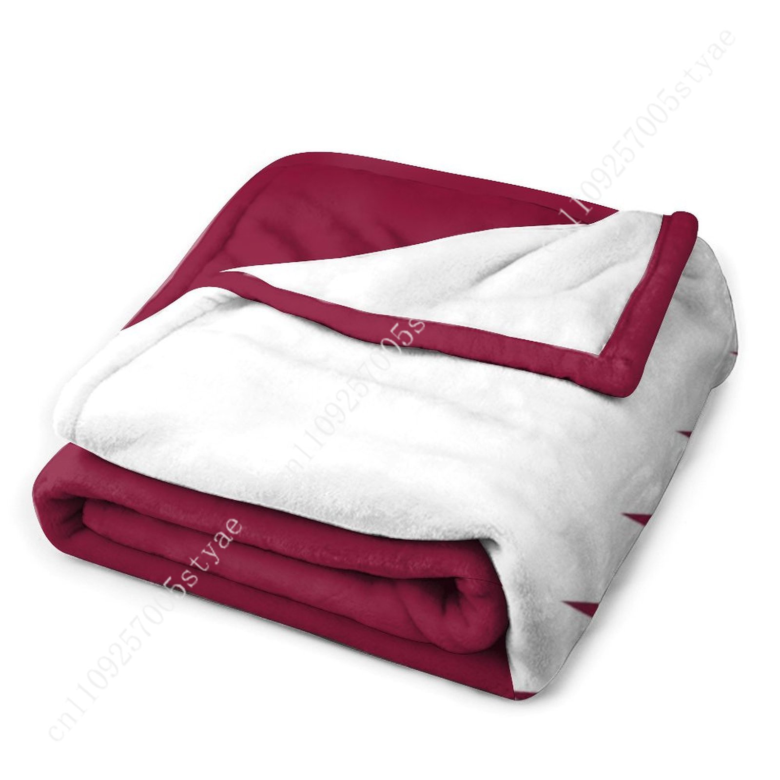 Qatar Flag Flannel Blankets Ar – Home Office Qatar recenzja i cena