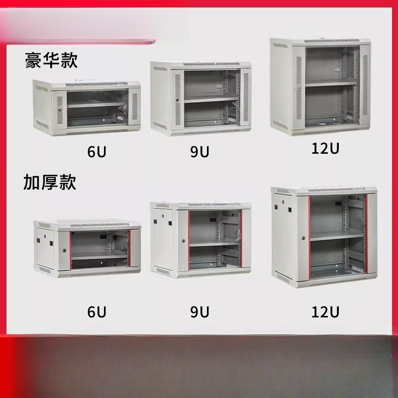 Small Wall-Mounted Network Cab – Home Office Organization recenzja i cena