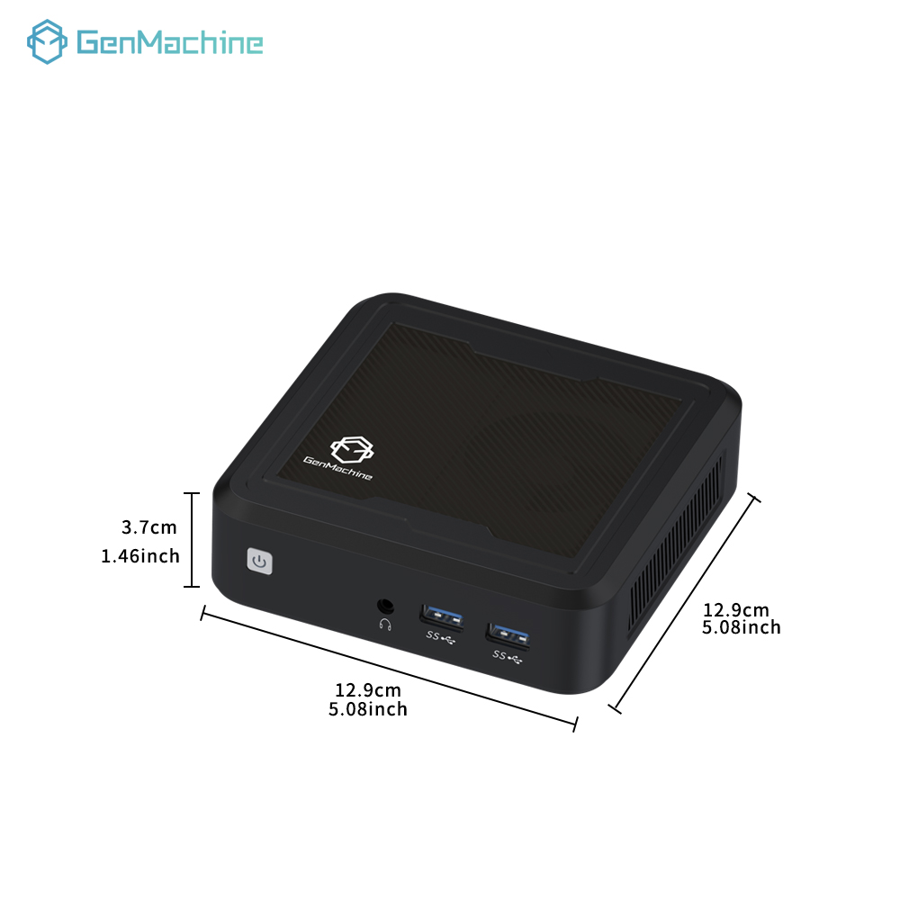 Genmachine Mini PC AMD Ryzen R – Home Office Windows 11 recenzja i cena