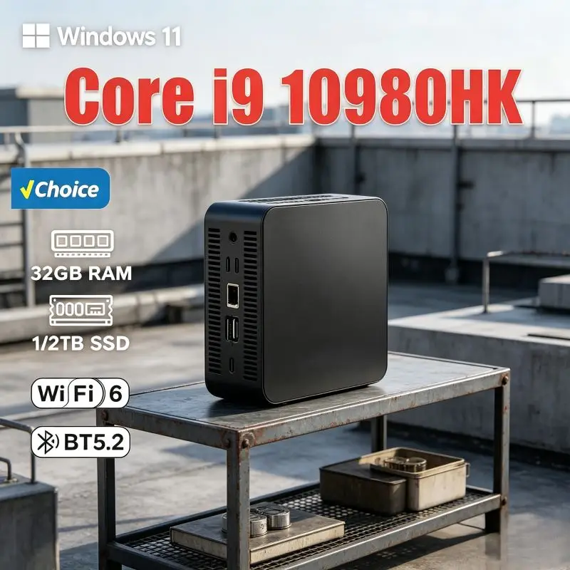 Mini PC Core I9 10980HK ,Windo – Home Office Windows 11 recenzja i cena