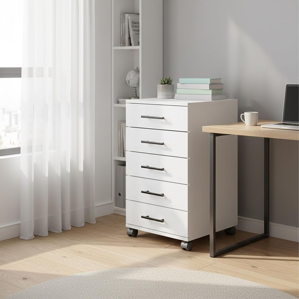 Mobile Pedestal with 5 Drawers – Drawer Pedestal Cabinet recenzja i cena