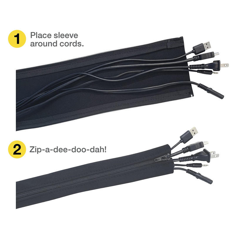 1/2/4 PCS Flexible Cable Manag – Home Office Organization recenzja i cena