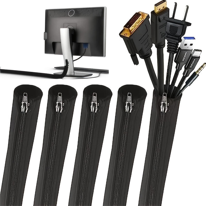 1/2/4 PCS Flexible Cable Manag – Home Office Organization recenzja i cena