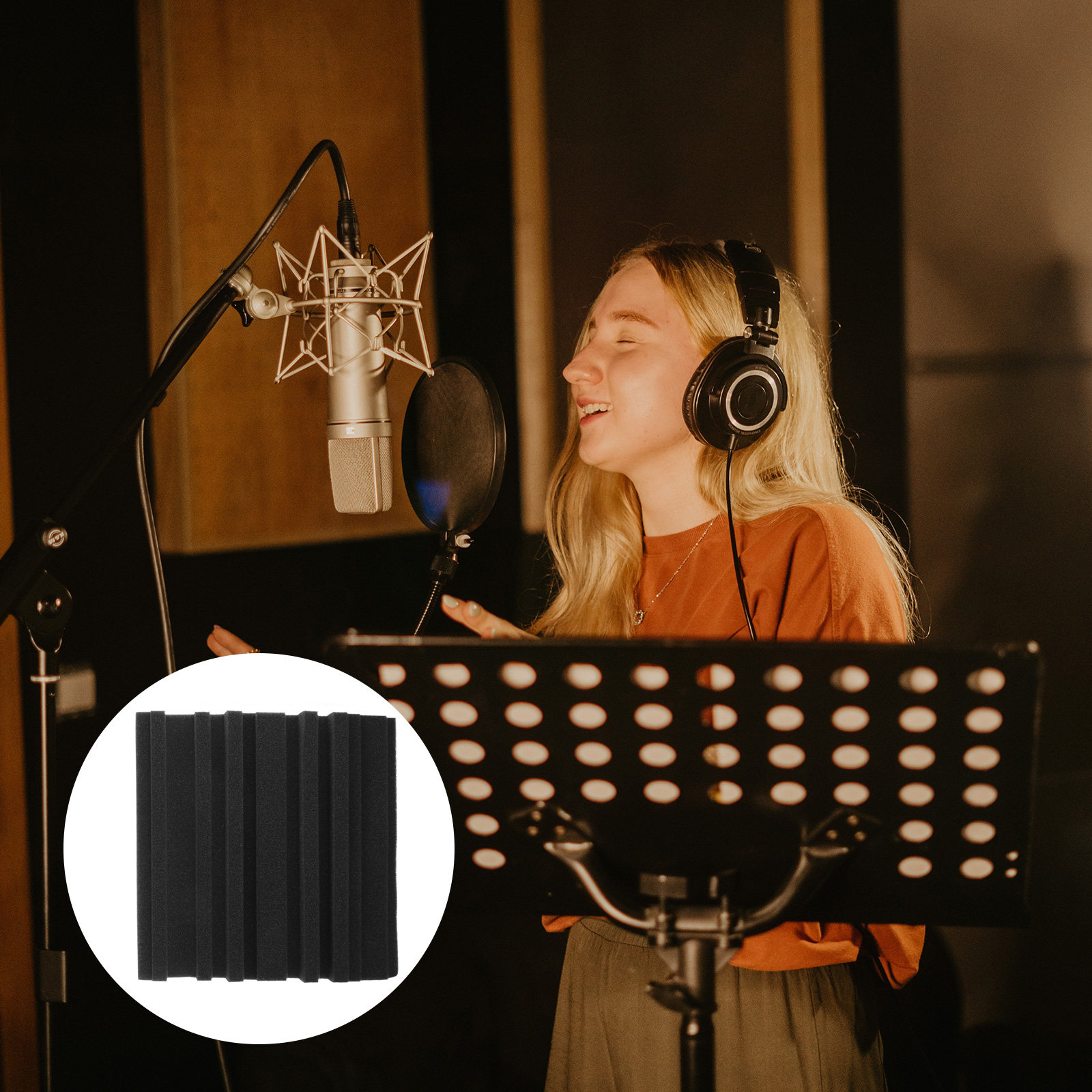 6Pcs Self-Adhesive Sound Insul – Home Office Studio recenzja i cena