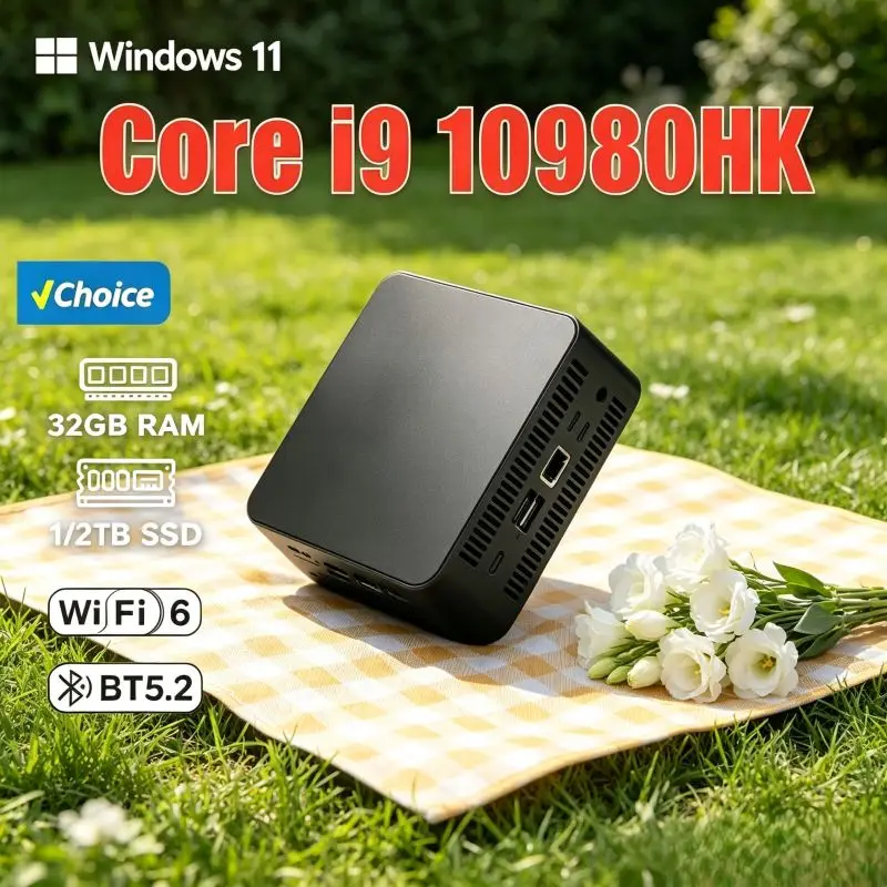 Mini PC Core I9 10980HK ,Windo – Home Office Windows 11 recenzja i cena