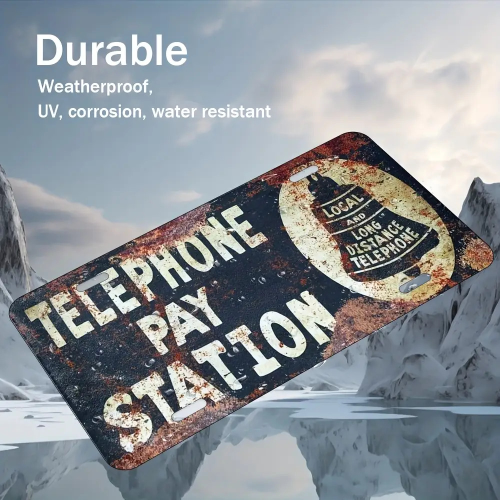 Tin Sign - Telephone Pay Stati – Home Office Pay recenzja i cena