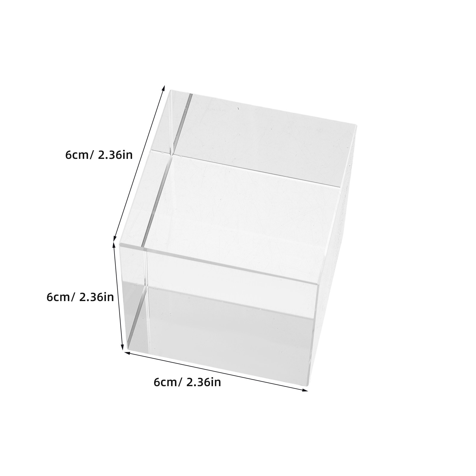 Square Crystal Paperweight Cle – Home Office Studio recenzja i cena