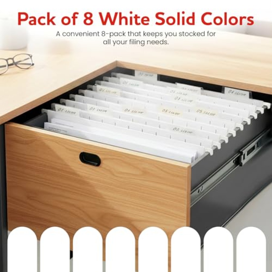 Hanging File Folders 8 Pack, L – Home Office Organization recenzja i cena