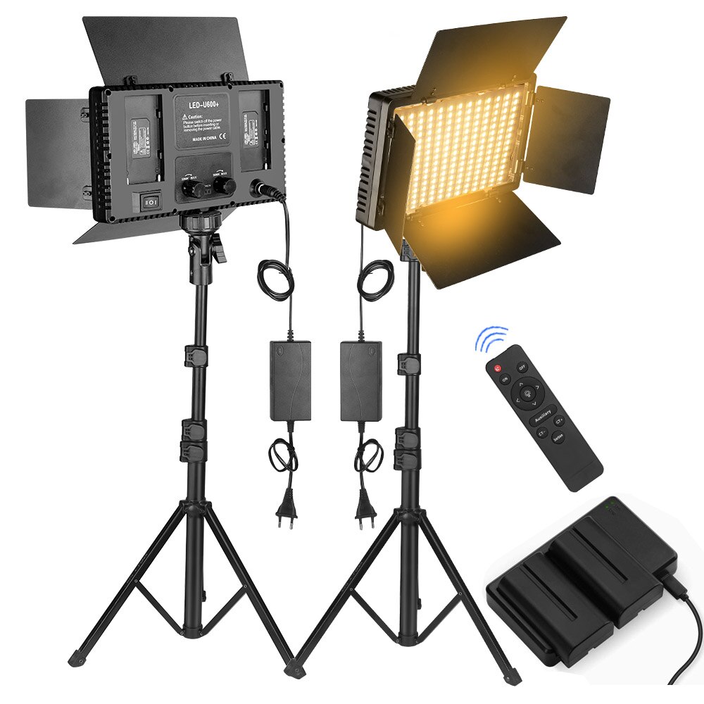 Nagnahz U800+ LED Video Light  – Zoom Lighting Kit recenzja i cena
