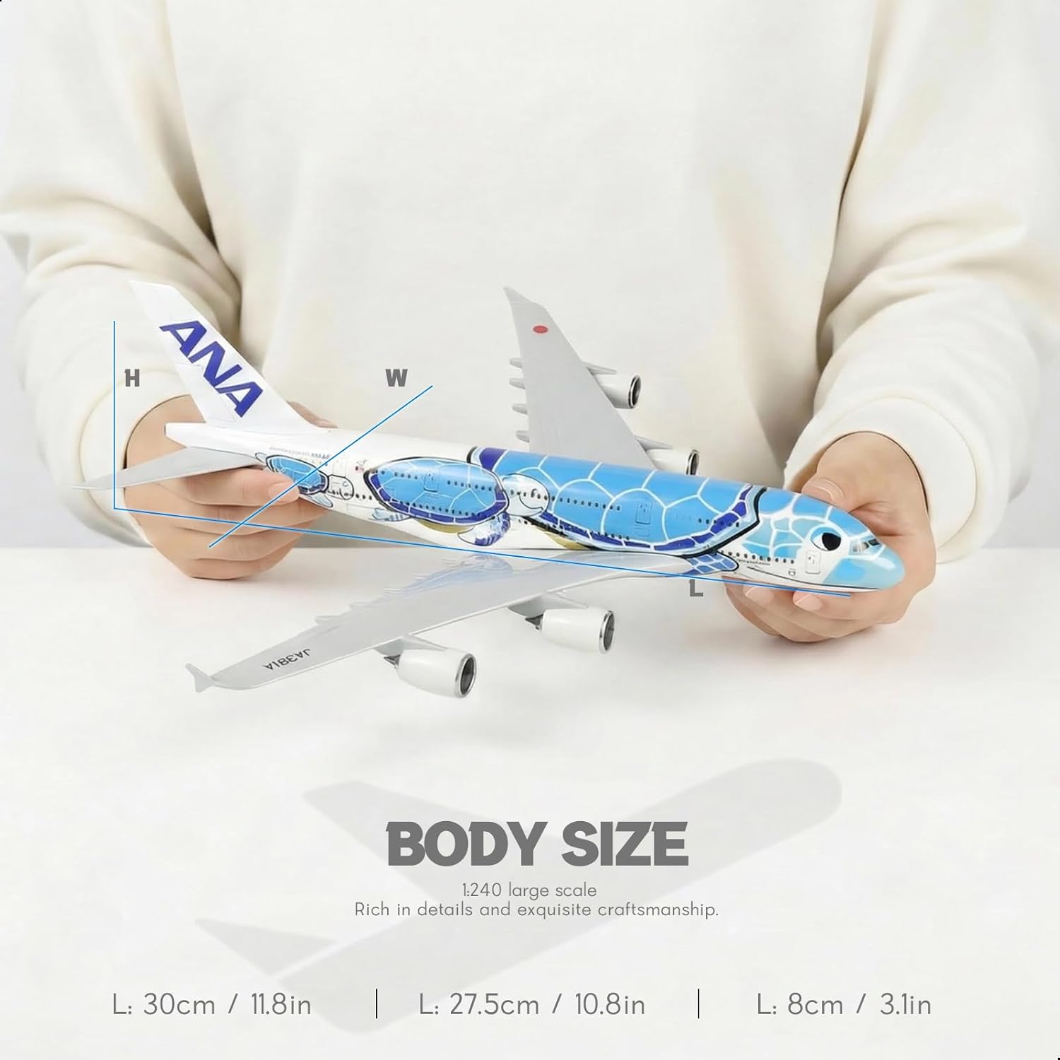 30cm ANA Turtle A380 Diecast R – Home Office Pay recenzja i cena