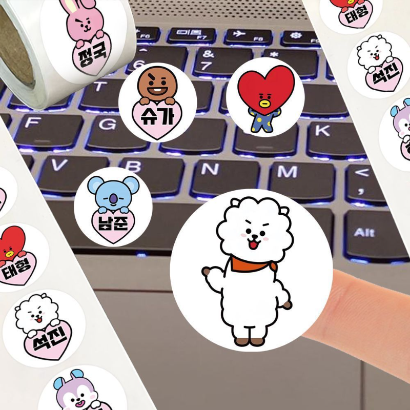 BT21 anime peripheral 500 stic – Home Office Kit recenzja i cena