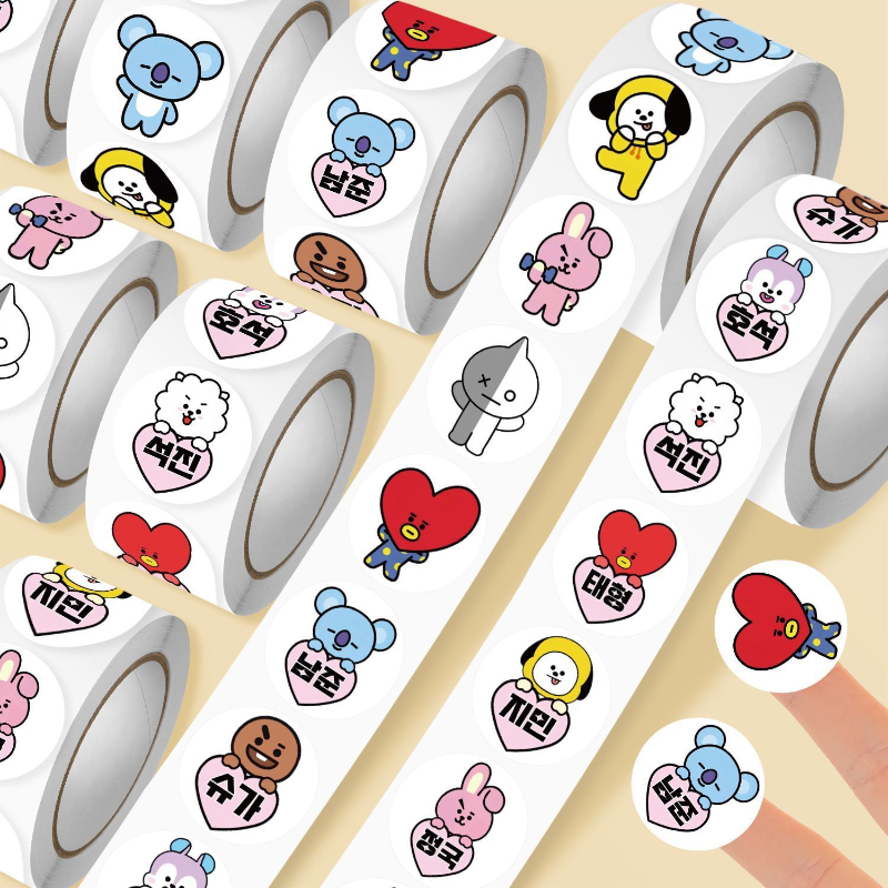 BT21 anime peripheral 500 stic – Home Office Kit recenzja i cena