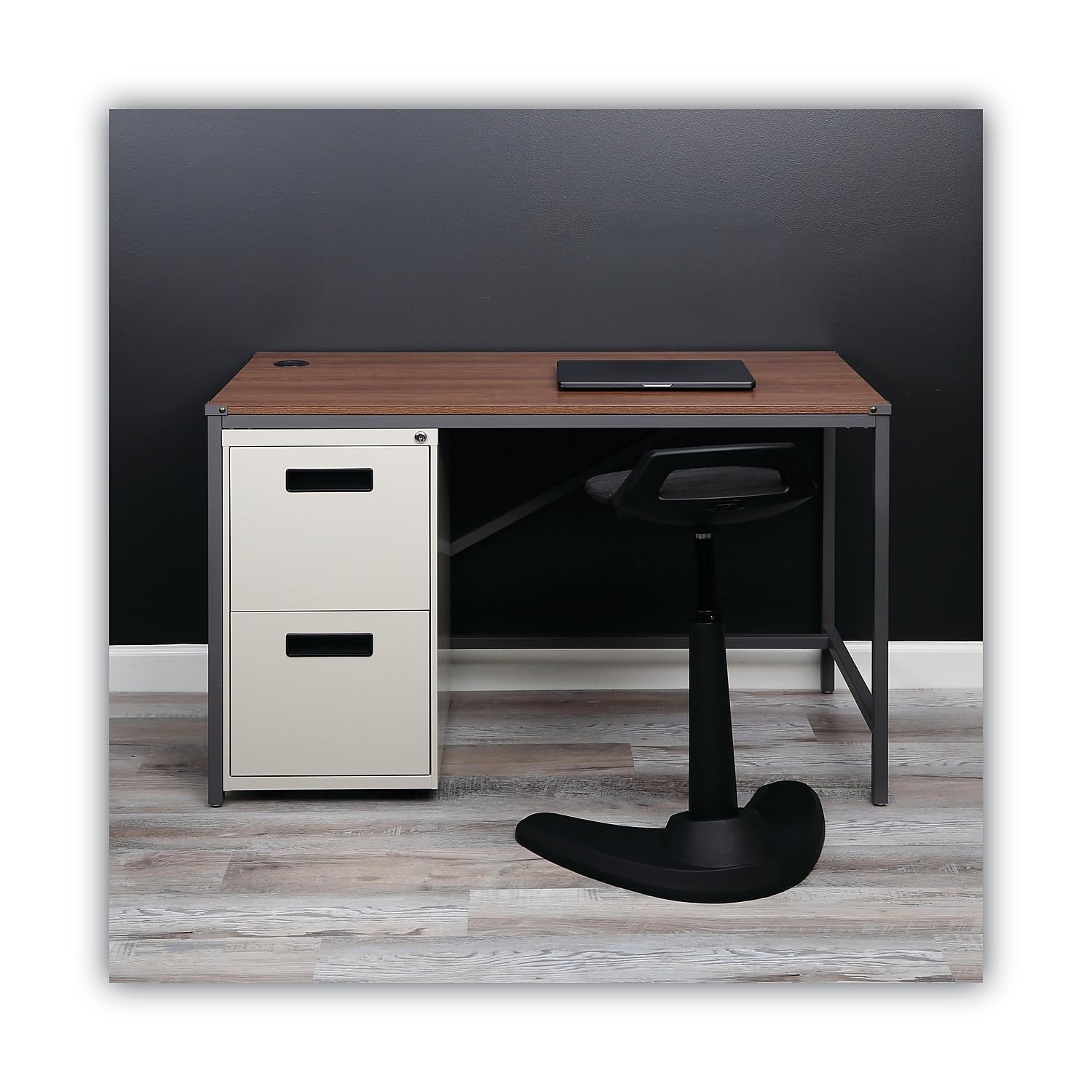 2-Drawer Metal File Cabinet, L – Drawer Pedestal Cabinet recenzja i cena