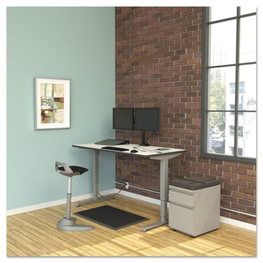 Light Gray 2-Drawer Metal Pede – Drawer Pedestal Cabinet recenzja i cena