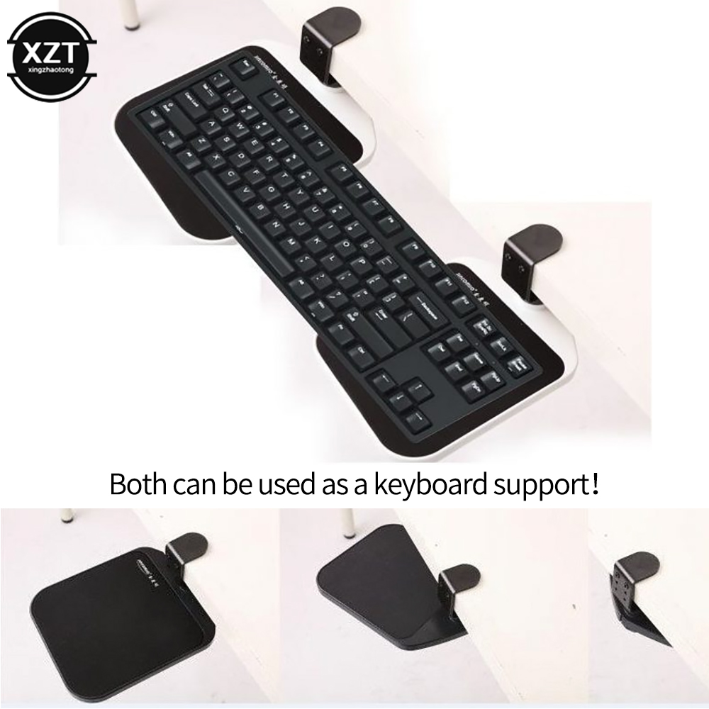 Adjustable Desktop Mouse Tray  – Keyboard Tray Under Desk recenzja i cena